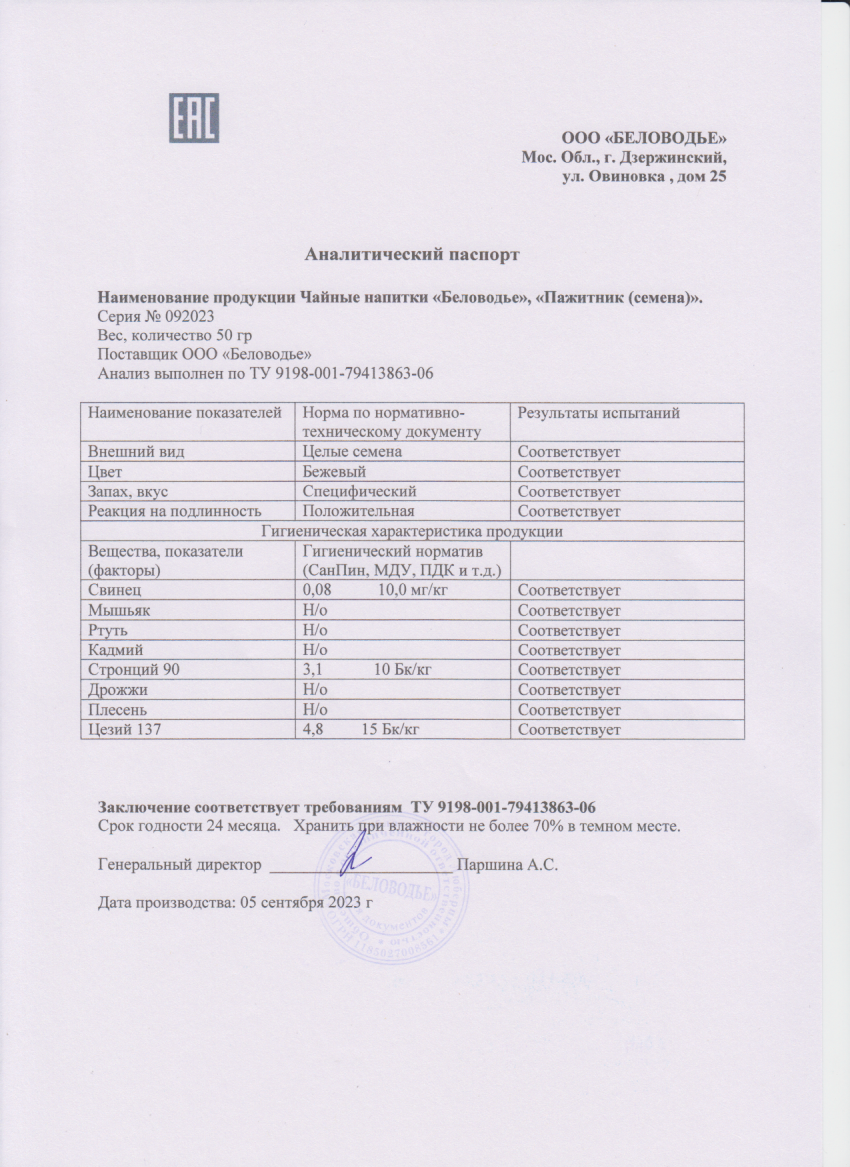 Паспорт №092023